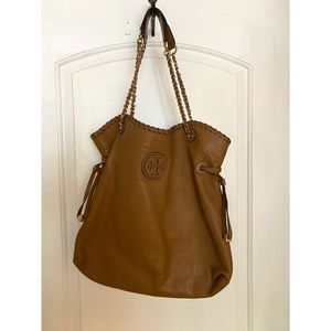 Tory Burch tote bag with chain straps